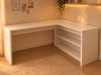 Bureau d'angle droit 120 cm
